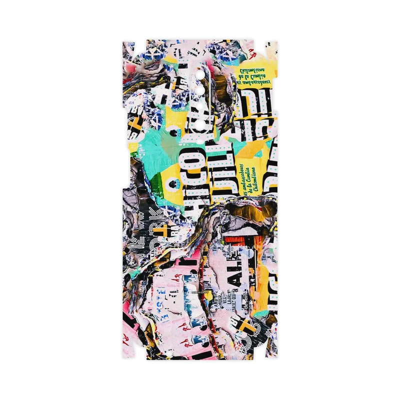 برچسب پوششی ماهوت مدل Collage of Teared Paper-FullSkin مناسب برای گوشی موبایل شیائومی Redmi K30