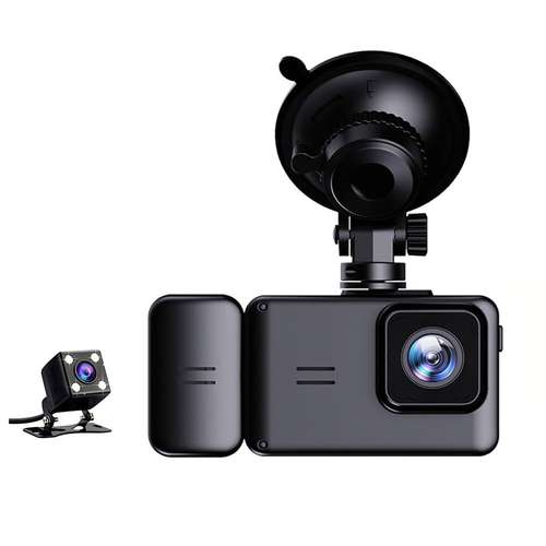 دوربین ثبت وقایع خودرو مدل 3 لنز RoadLens-F31-WiFi