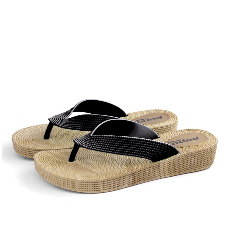 دمپایی لاانگشتی زنانه پاپا مدل ترمه کد 01