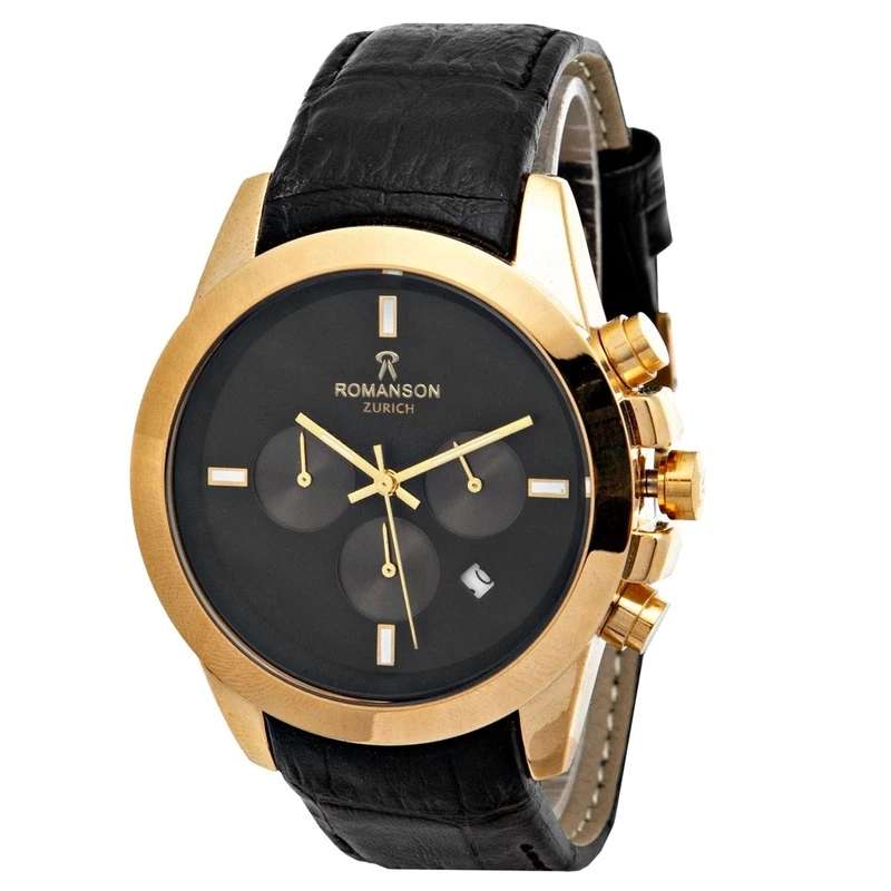 ساعت مچی عقربهای مردانه رومانسون مدل کورنوگراف سه موتور فعال 028 ساعت مچی عقربهای مردانه رومانسون مدل کورنوگراف سه موتور فعال 028