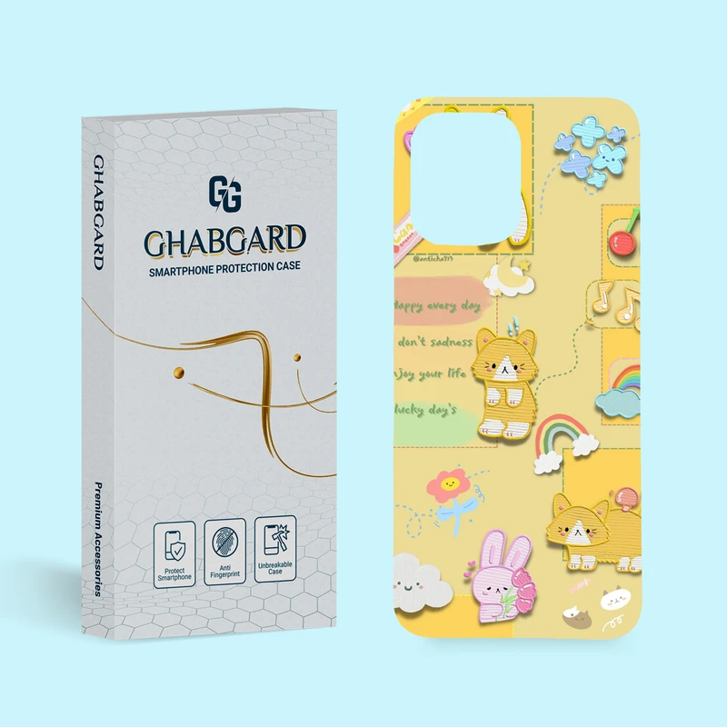 کاور گارد قاب مدل فانتزی مناسب برای گوشی موبایل شیائومی Redmi 12 4G / 5G