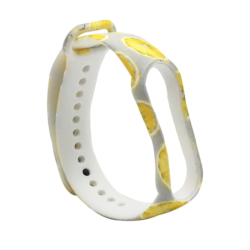 بند طرح لیمو کد LMN05 مناسب برای مچ بند هوشمند شیائومی Mi Band 5