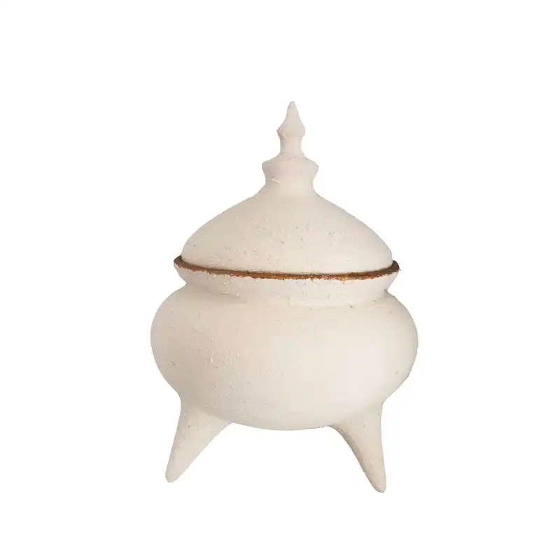 شکلات خوری سفالی مدل پتینه یونانی کد 04