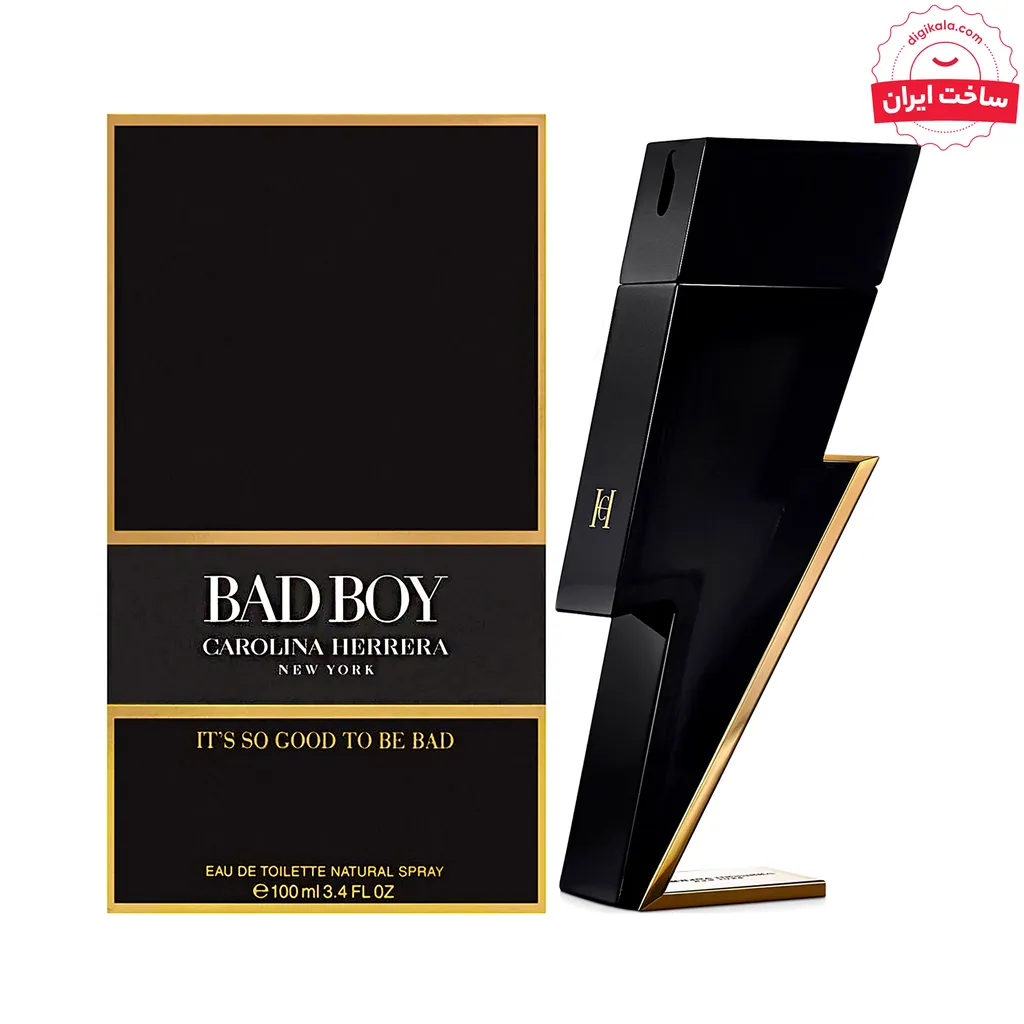 ادو تویلت مردانه نیفتی مدل BAD BOY حجم 100 میلی لیتر