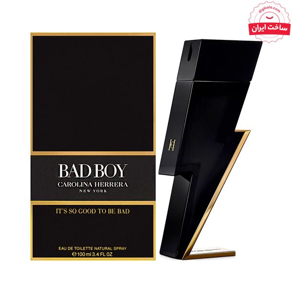 تجریه خرید ادو تویلت مردانه نیفتی مدل BAD BOY حجم 100 میلی لیتر