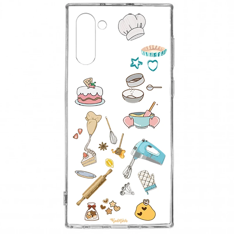 کاور طرح شیرینی پزی مناسب برای گوشی موبایل سامسونگ Galaxy Note 10