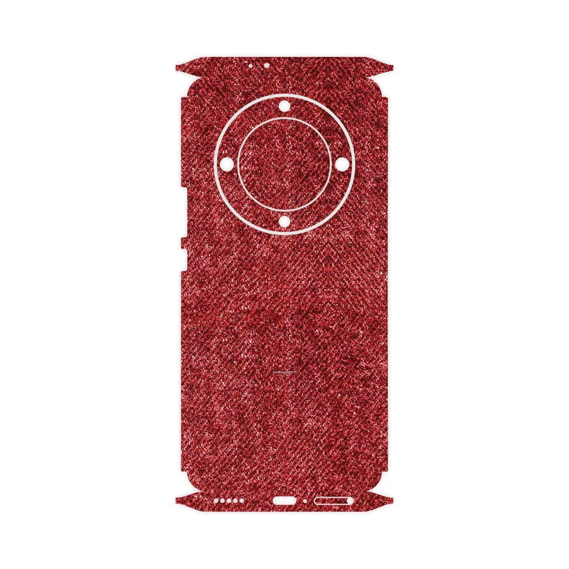 برچسب پوششی ماهوت مدل Fabric Texture 4-FullSkin مناسب برای گوشی موبایل آنر Magic 5 Lite