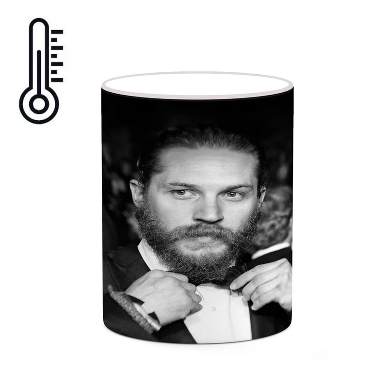 ماگ حرارتی کاکتی طرح تام هاردی Tom Hardy مدل mgh27349