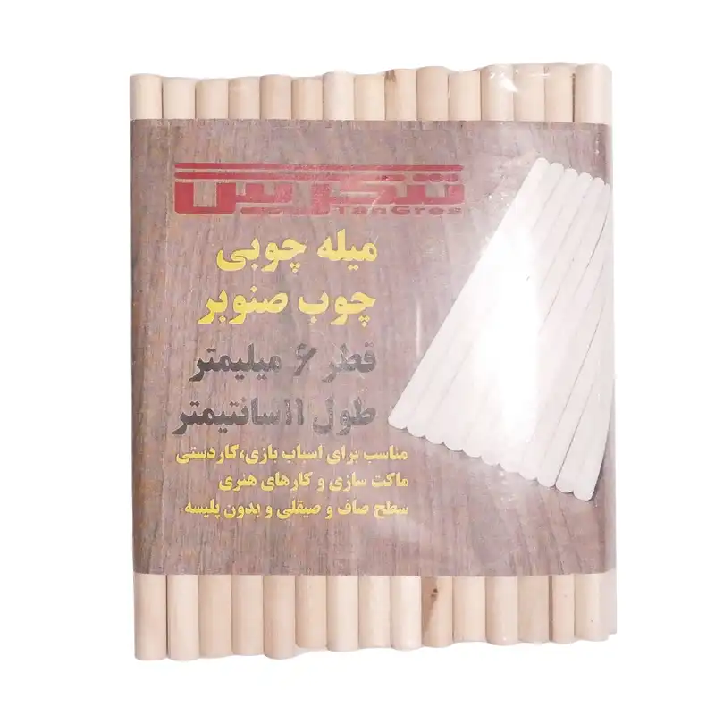 میله چوبی تنگرس مدل SG-011-06 بسته 30 عددی