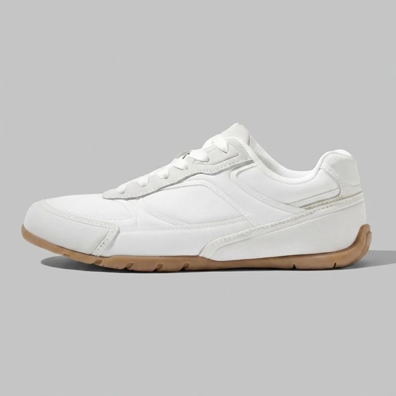 کفش طبی زنانه اویشو مدل Fabric trainers with split-leather 2025