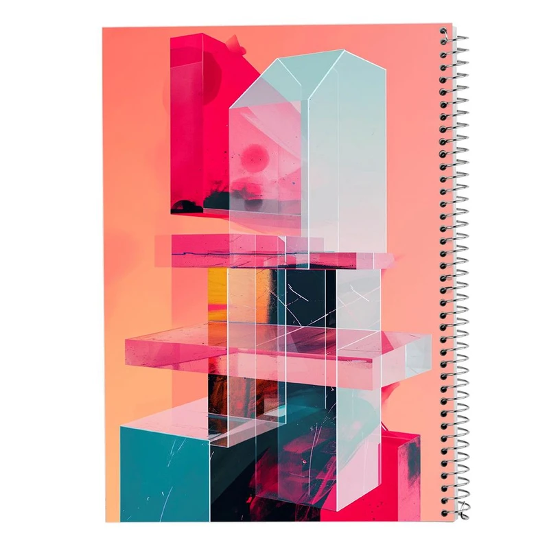 دفتر نقاشی 50 برگ مدوپد مدل اشکال فانتزی کد DF16114