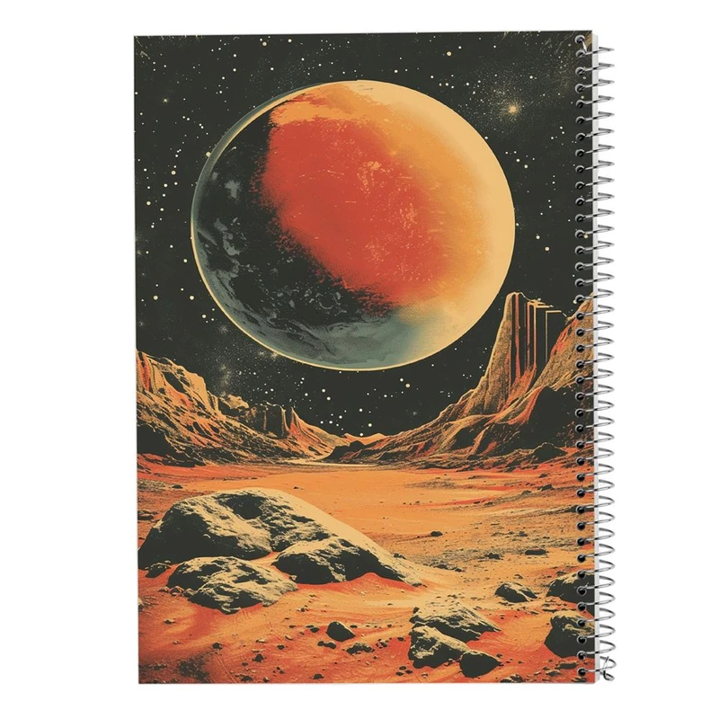 دفتر لیست خرید 50 برگ مدوپد مدل ماه کد DF15498