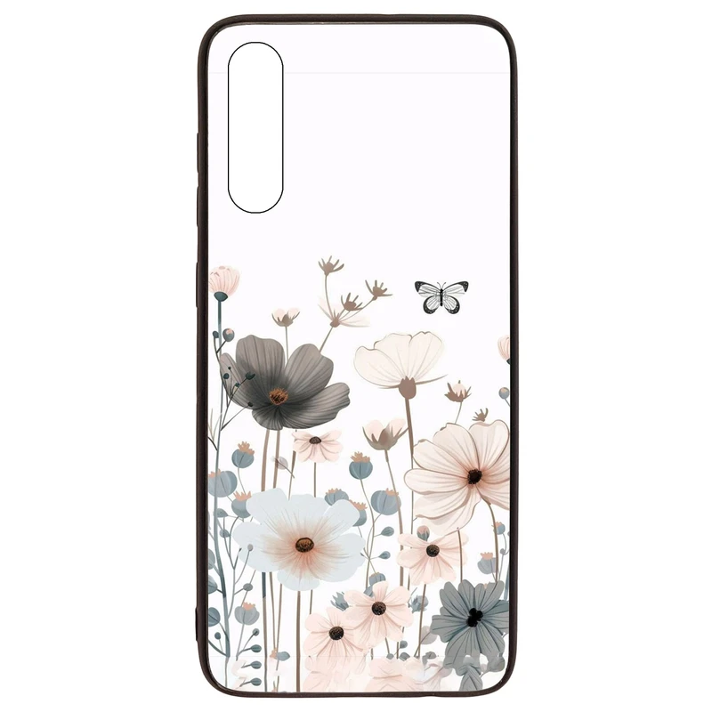 کاور قاب گارد گوشی طرح گل کد TPU-135 مناسب برای گوشی موبایل سامسونگ Galaxy A70 / A70s