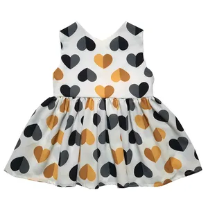 پیراهن دخترانه مدل قلب