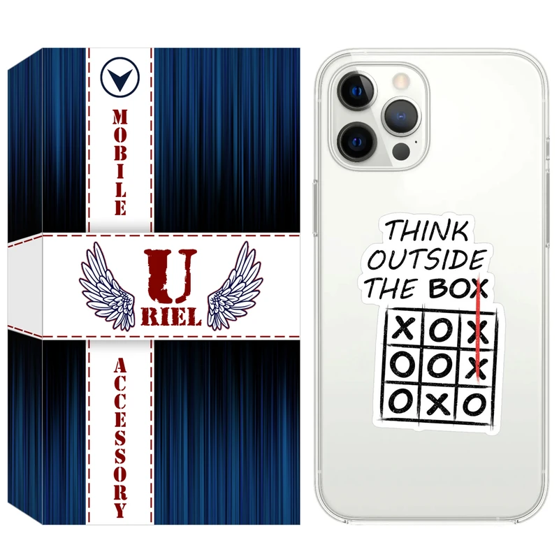 کاور یوریل مدل Clear کد 96 طرح انگیزشی مناسب برای گوشی موبایل اپل iPhone 13 Pro Max
