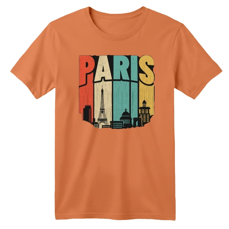 تی شرت آستین کوتاه بچگانه مدل پاریس