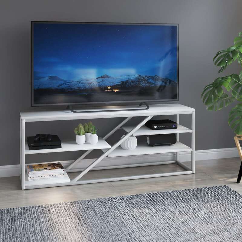 میز تلویزیون دیزم مدل TVS_B100_150_W