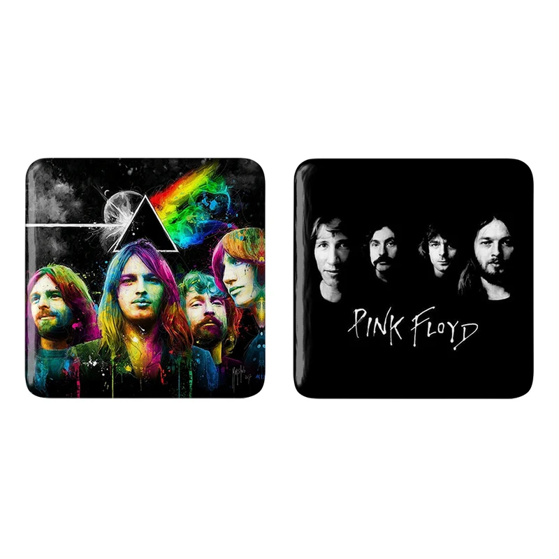 مگنت خندالو مدل گروه Pink Floyd کد 32533245 مجموعه 2 عددی