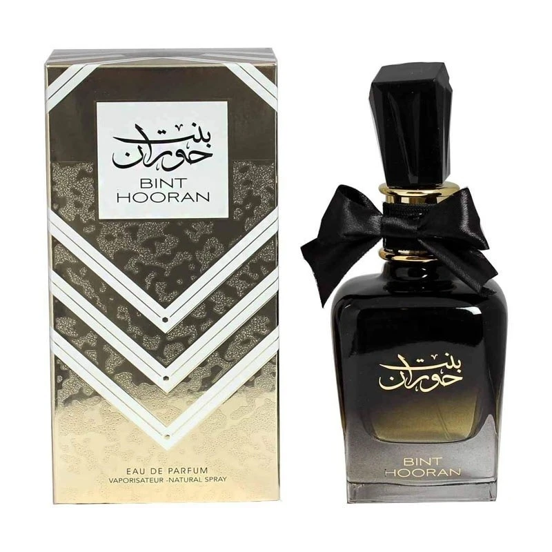 ادوپرفیوم زنانه ارض الزعفران للتجاره مدل بنت حوران با رایحه گرم حجم ۱۰۰ میلی‌لیتر