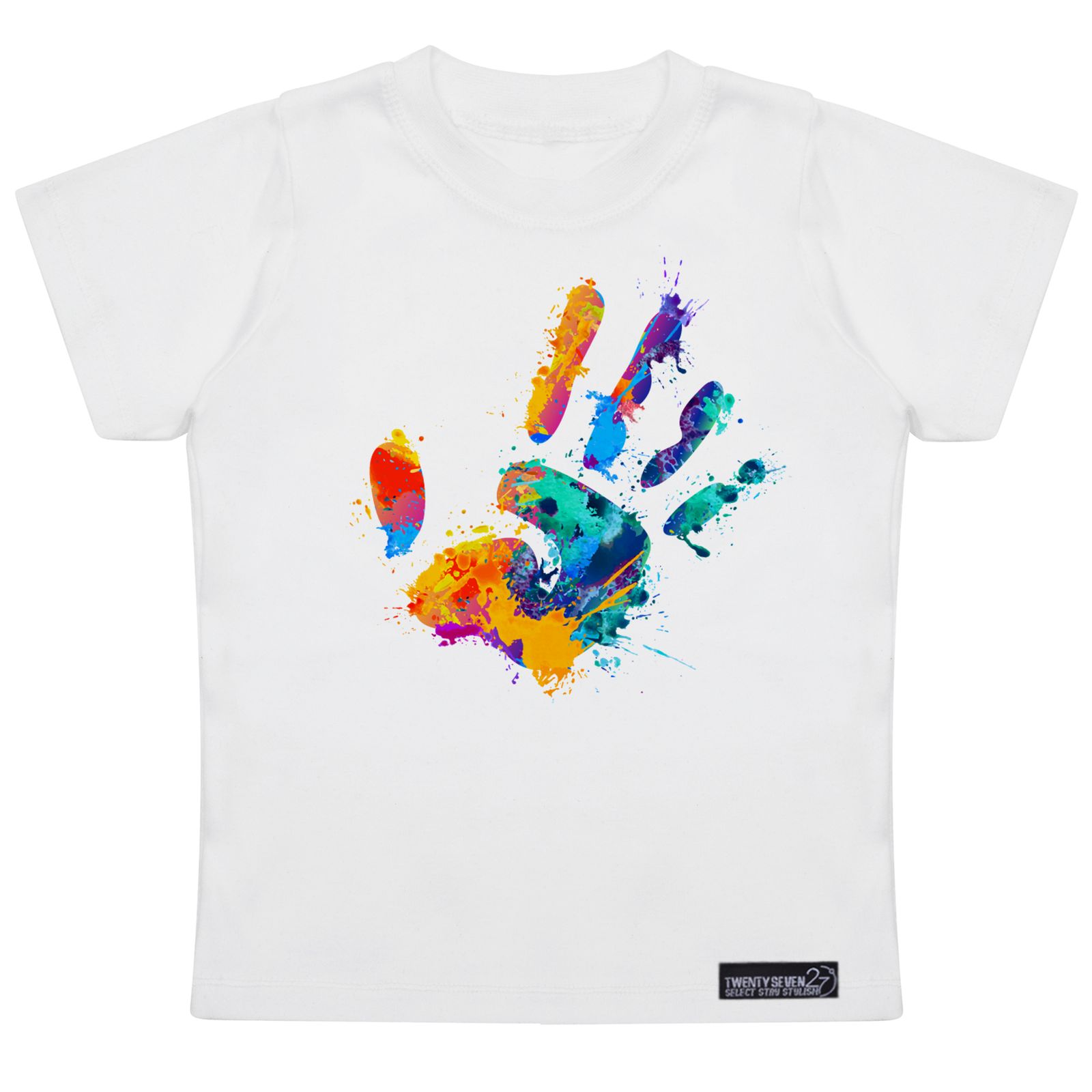 تی شرت آستین کوتاه پسرانه 27 مدل Colorful Palm کد MH952 -  - 3
