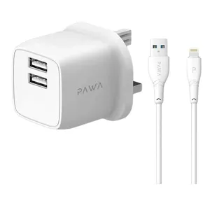   Pawa Pocket mini Travel Charger With USB-C to Lithning 