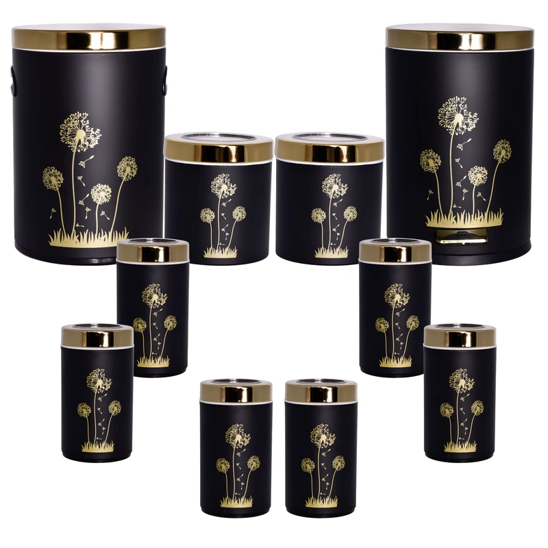 سرویس آشپزخانه 10 پارچه بهاز کالا  طرح قاصدک کد 16290273