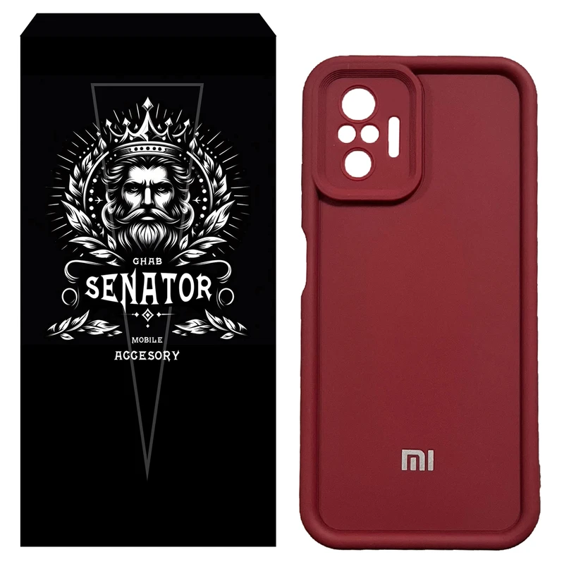 کاور سناتور قاب مدل سالیدکالر مناسب برای گوشی موبایل شیائومی Redmi Note 10 Pro / Redmi Note 10 Pro Max