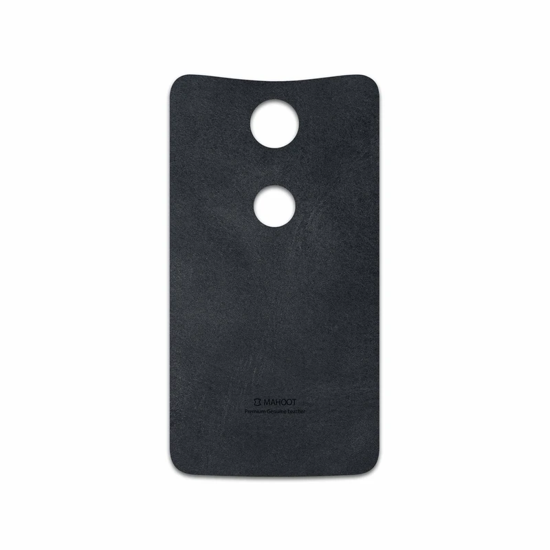 برچسب پوششی ماهوت مدل Graphite Buffalo Leather مناسب برای گوشی موبایل گوگل Nexus 6