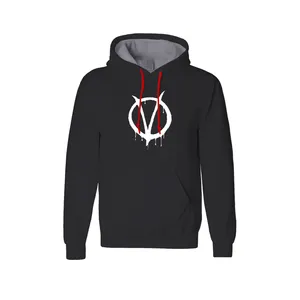 هودی مردانه مدل Vendetta کد K38 رنگ مشکی