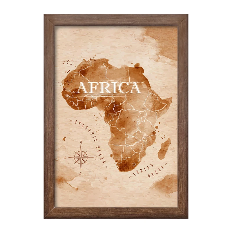 تابلو خندالو طرح آفریقا Africa کد 29829
