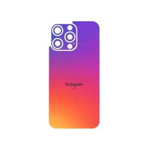 MAHOOT Instagram Cover Sticker for Apple iPhone 15 Pro Max