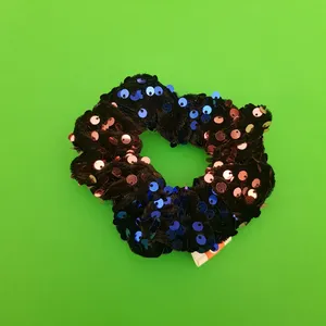 کش مو زنانه مدل دو رنگیه پولکی