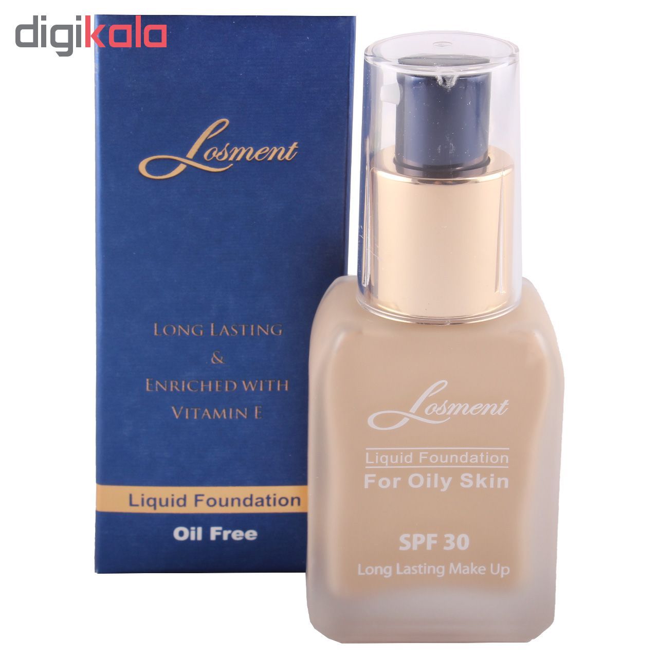 کرم پودر فاقد چربی لوسمنت با SPF30 شماره L212 حجم 30 میلی لیتر -  - 2