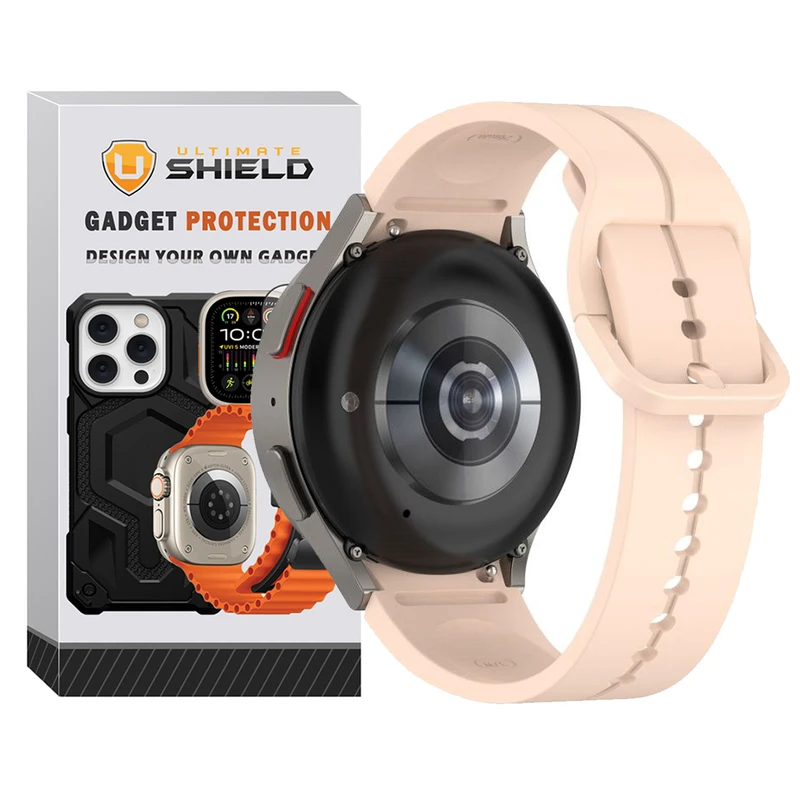 بند آلتیمیت شیلد مدل Silic ORG AC مناسب برای ساعت هوشمند سامسونگ Galaxy Watch 6 Classic 47mm