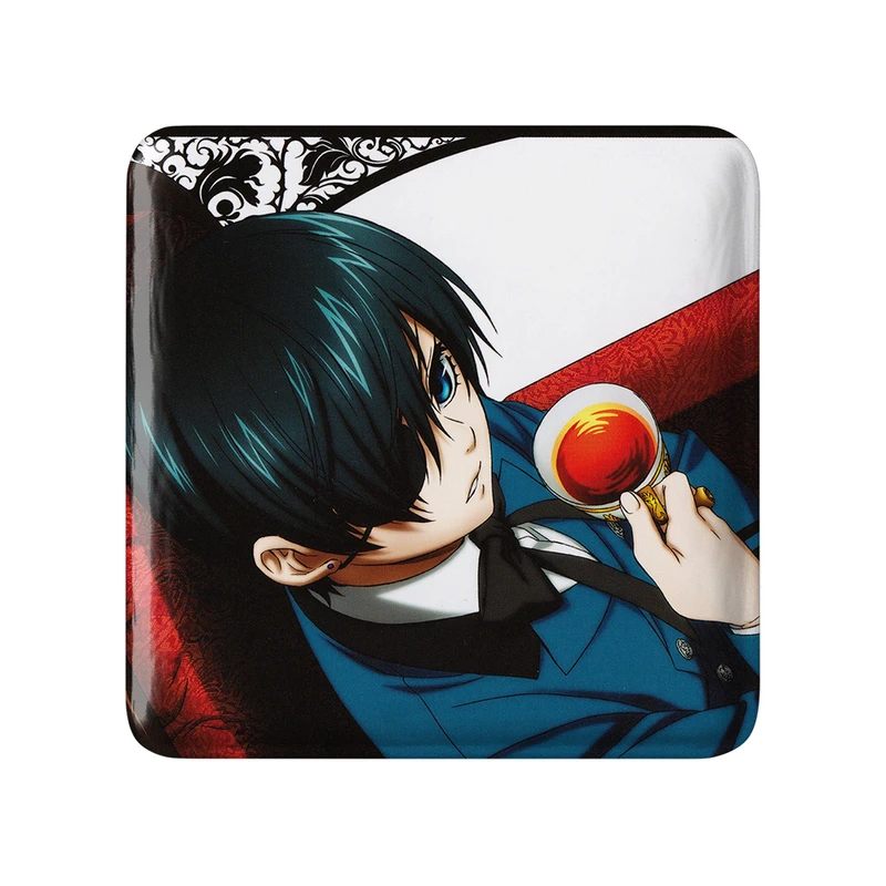 مگنت خندالو طرح شیل انیمه خادم سیاه کد 16315