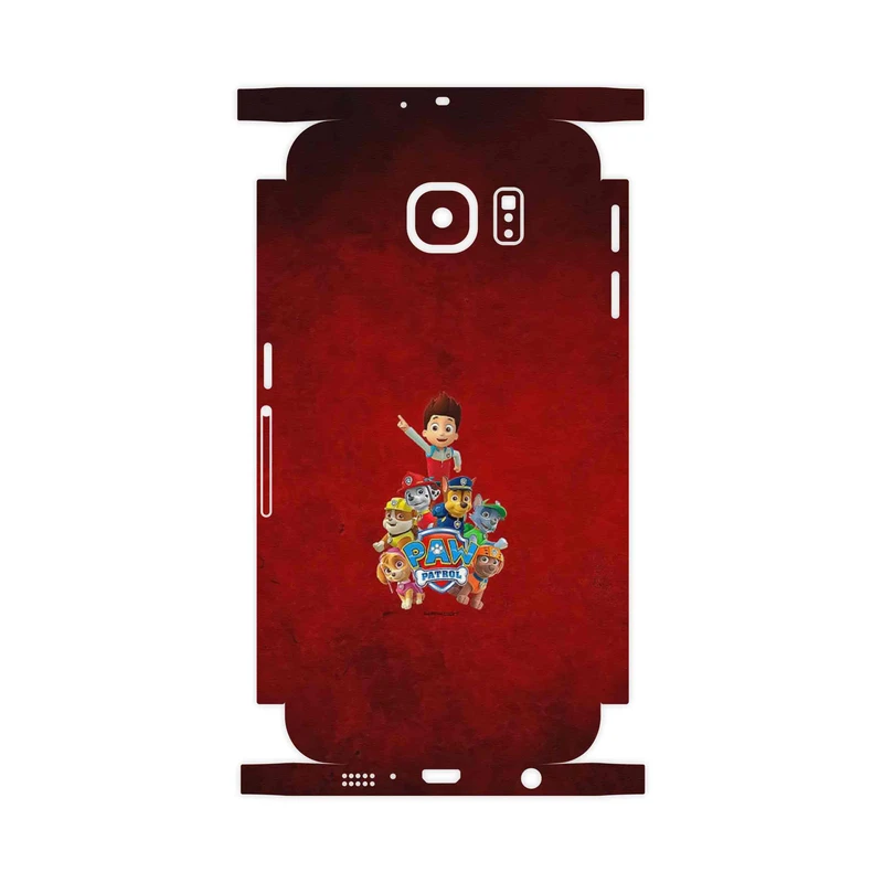 برچسب پوششی ماهوت مدل Paw Patrol-FullSkin مناسب برای گوشی موبایل سامسونگ Galaxy S6