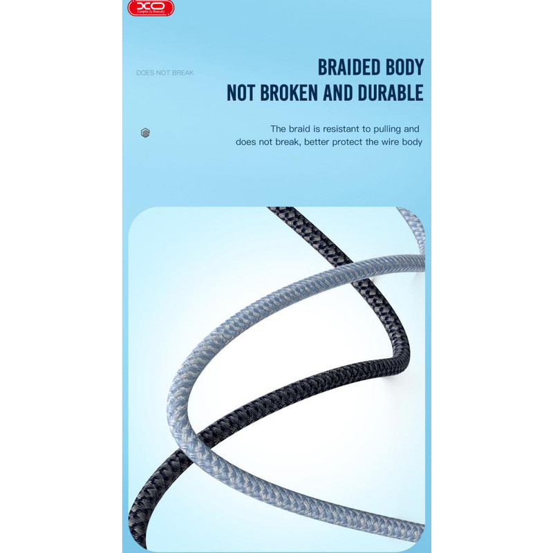 کابل تبدیل لایتنینگ به جک 3.5 میلیمتری ایکس او مدل nb-r211a طول 1 متر 3 در وبزینر کابل تبدیل لایتنینگ به جک 3.5 میلیمتری ایکس او مدل nb-r211a طول 1 متر