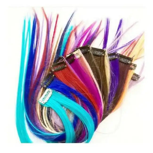 اکستنشن مو زنانه مدل Fashion صاف بسته 4 عددی