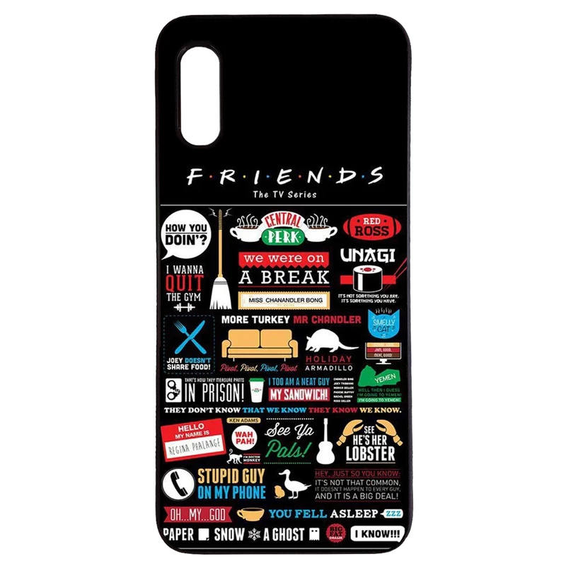 کاور طرح فرندز کد 1146 مناسب برای گوشی موبایل سامسونگ galaxy a30s