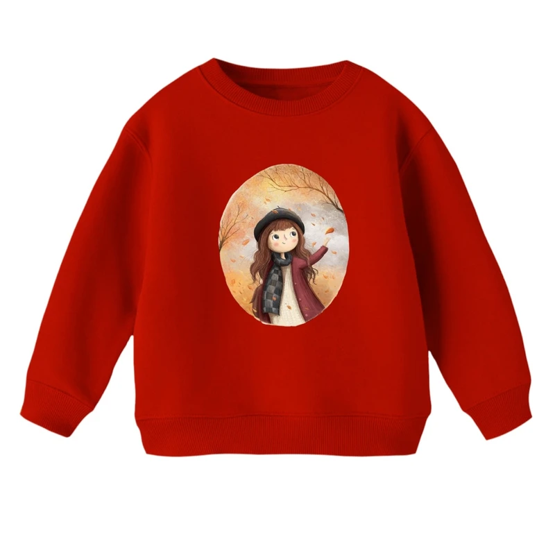 سویشرت بچگانه مدل دخترک پاییزی کد 6