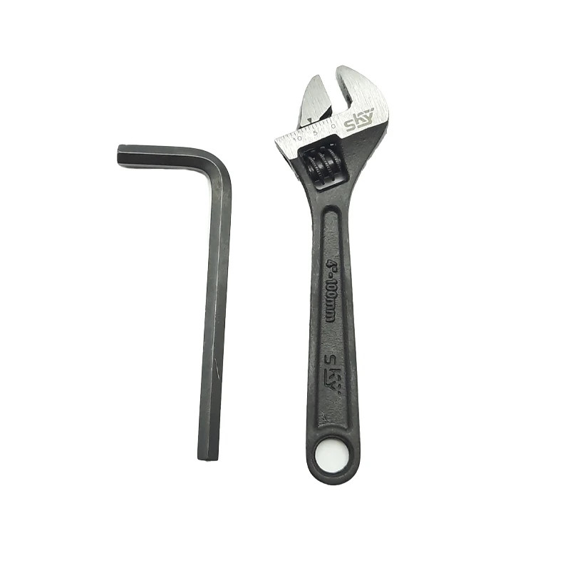 آچار فرانسه اسکای مدل AJ-SKY-ST-1589 سایز 4 اینچ