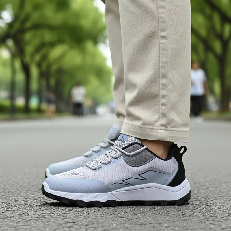 عکس شماره 8 : کفش پیاده روی تن زیب مدل تریل کد 01