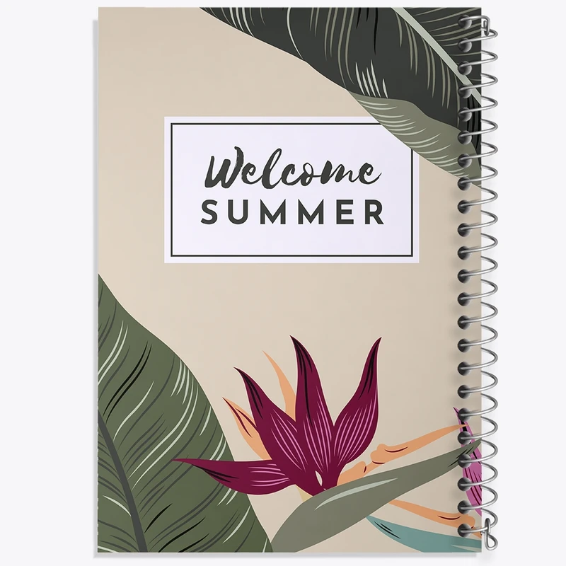 دفتر نت موسیقی 50 برگ خندالو مدل تابستان کد F2331