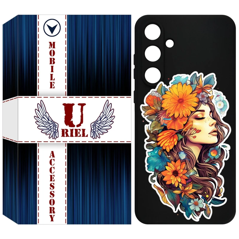 کاور یوریل مدل KSH کد 52 طرح دختر مناسب برای گوشی  موبایل سامسونگ Galaxy S25 FE