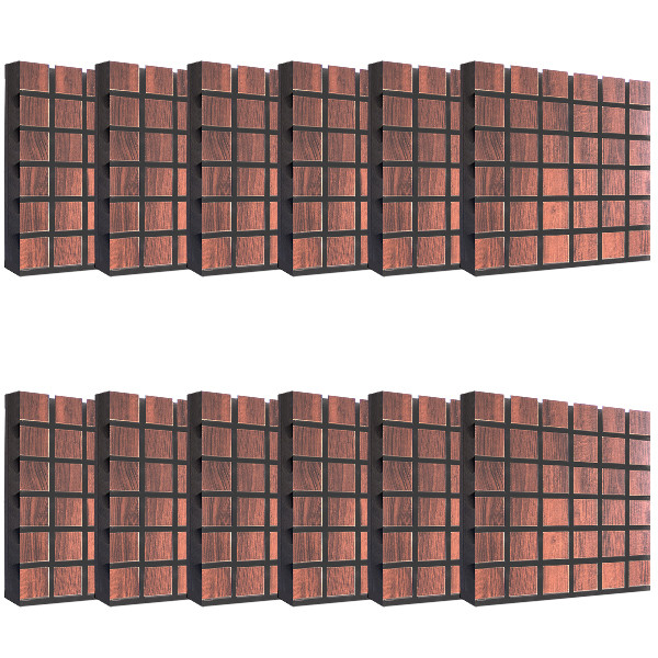 پنل آکوستیک مدل فلکسی وود 50 مجموعه 12 عددی