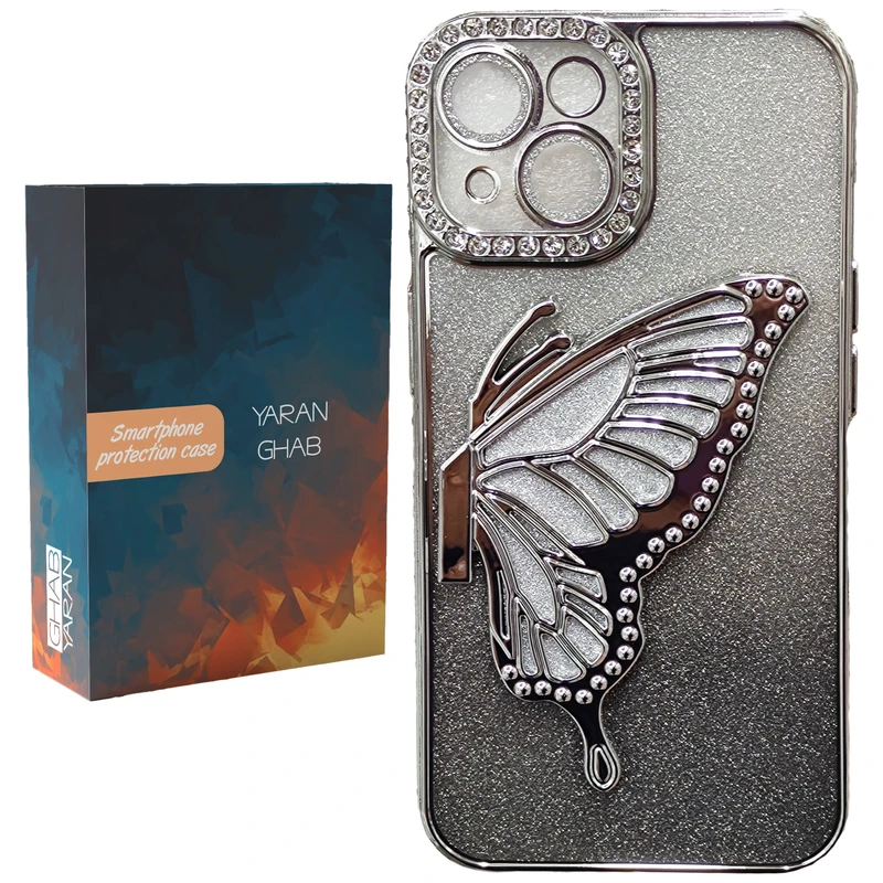 کاور یاران قاب مدل پروانه مناسب برای گوشی موبایل اپل iPhone 13