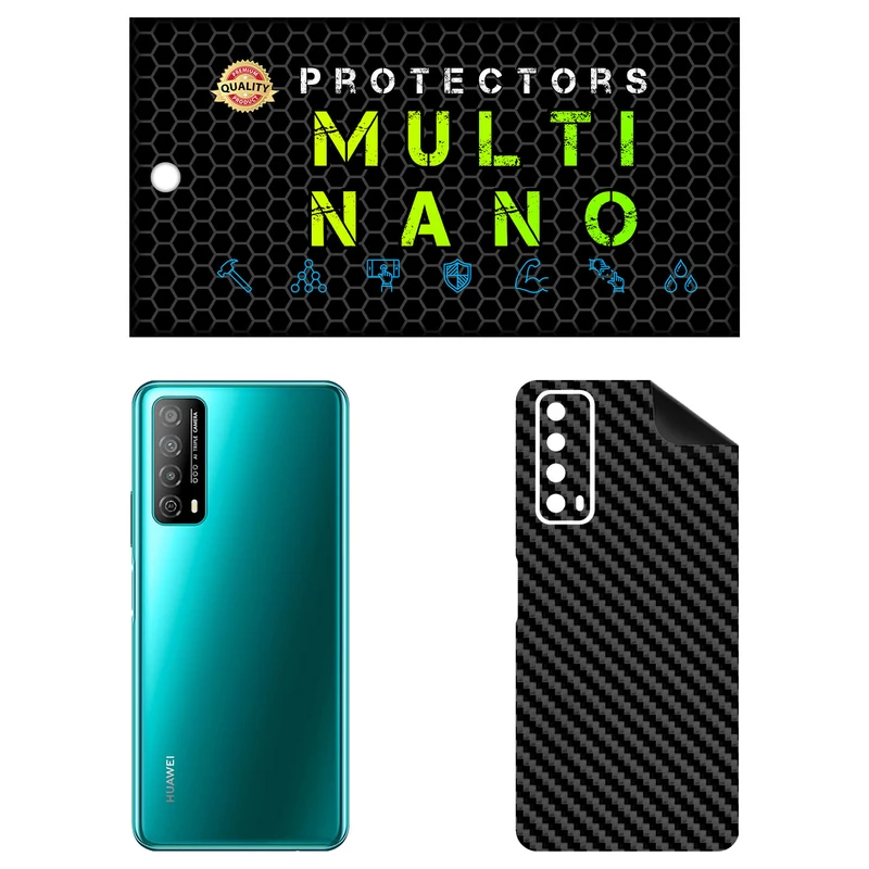 برچسب پوششی مولتی نانو طرح کربن مدل X-F1C مناسب برای گوشی موبایل هواوی P Smart 2021