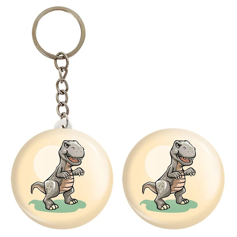 پیکسل خندالو مدل دایناسور بامزه کد 29279 به همراه جاکلیدی