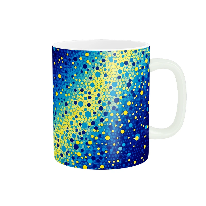 ماگ پاد آفرین طرح رنگی کد 6334