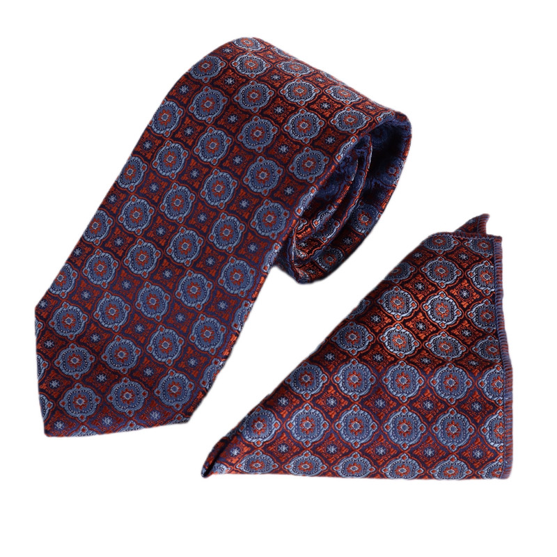 ست کراوات و دستمال جیب مردانه امپریال مدل A34
